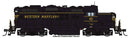 Walthers Proto HO 920-42735 EMD GP9 Phase II Low Nose, Western Maryland
