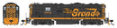 PREORDER Walthers Mainline HO 10495 EMD GP9 Phase II with High Hood Locomotive, Denver & Rio Grande Western
