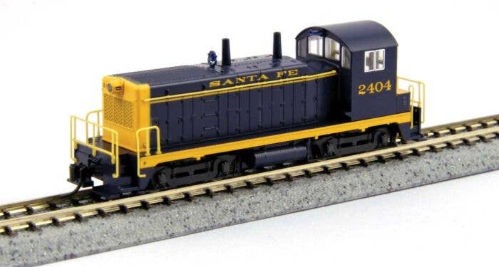 Kato N 1764375DCC EMD NW2 Locomotive, Atchison Topeka & Santa Fe