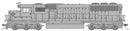PREORDER Walthers Mainline HO 910-10350 EMD SD50 Diesel Locomotive, Undecorated | 169.98