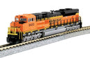 Kato N 1768527DCC EMD SD70ACe with Nose Headlight Locomotive, Burlington Northern Santa Fe
