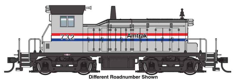 PREORDER Walthers Mainline HO 910-19236 EMD SW1 Diesel Locomotive, Amtrak