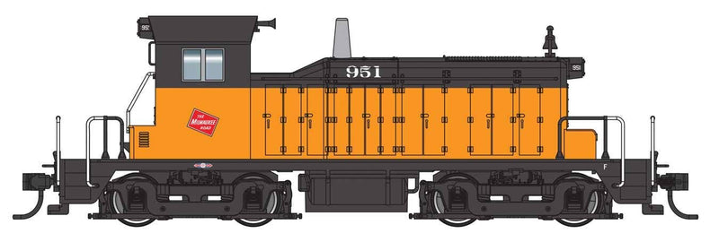 PREORDER Walthers Mainline HO 910-9244 EMD SW1 Diesel Locomotive, Milwaukee Road