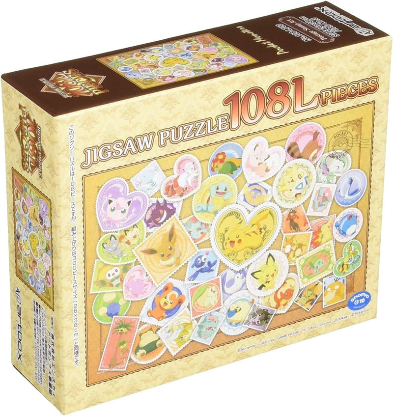 Ensky 51838 Postage Stamp Art Pokemon Puzzle