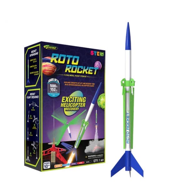 Estes Rockets 2024 0648 Roto Rocket STEM Kit