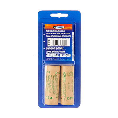Estes Rockets 1566 D12-3 Engine 2pcs