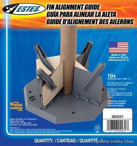 Estes Rockets 2024 2231 Fin Alignment Guide