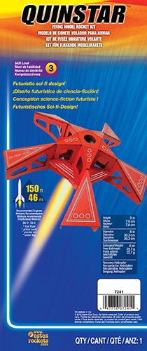 Estes Rockets 7241 QUNISTAR STD KIT 18MM