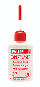 Faller 170494 Expert Laser Glue, Multi-Purpose, 7/8oz 25g
