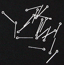 Detail Associates HO SY-2222 Eye Bolts 3-1/2 Scale Inch Diameter, Long Shank (12)