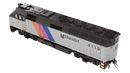 PREORDER Rapido HO 1043093 Ski Train AMTK F40PH