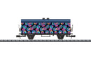 Minitrix N 18991 2-Axle Reefer with Smooth Sides, SmileyWorld Car 2025
