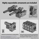 Bandai 2648695 30 Minute Missions Customize Armaments Heavy Equipment Set 1 1:144 Scale Model Kit