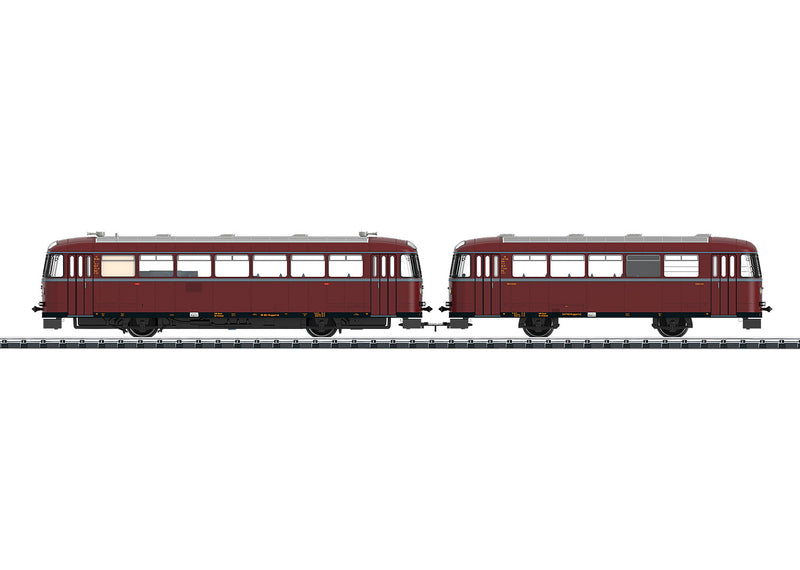 Minitrix HO 22995 Rail Bus with Trailer Car, Deutsche Reichsbahn