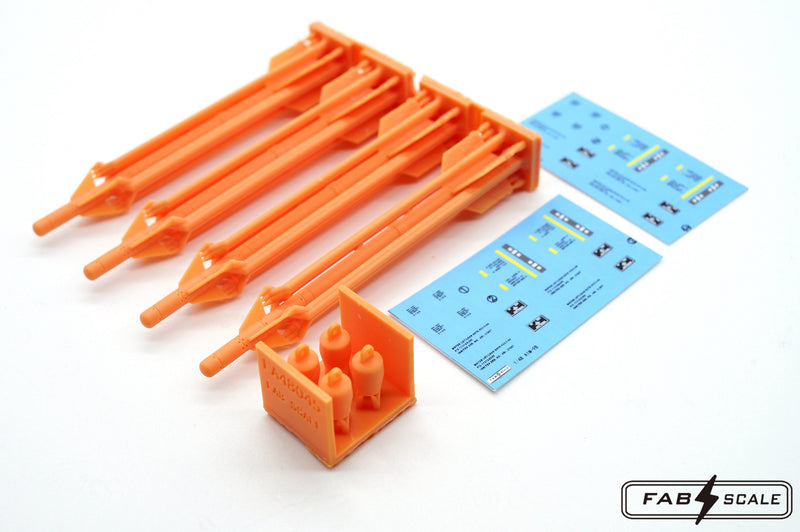 Fab Scale 1/48 US AIM-9B Siderwinder (4 Pcs)