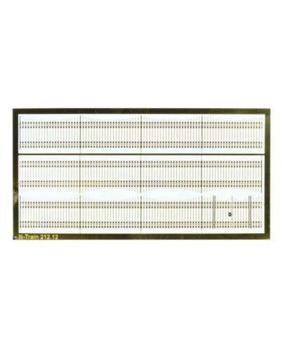 Kato N 08521212 Fence, Type 9, Etched Brass 34.7cm Total
