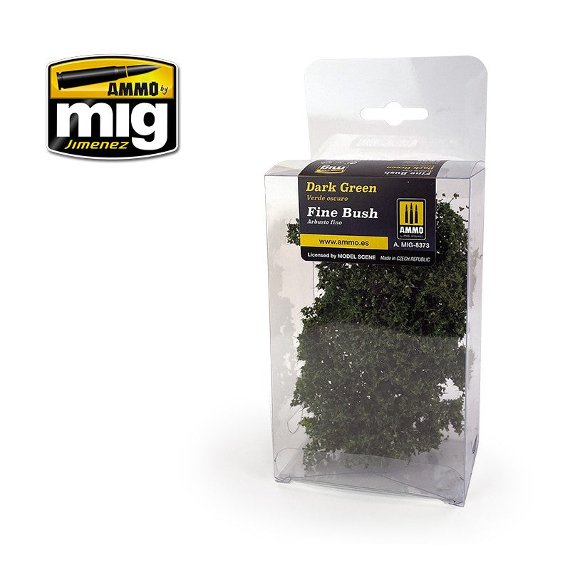 Ammo Mig 8373 FINE BRUSH DARK GREEN