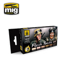 Ammo Mig 7168 FLESH TONES SET