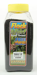 Scenic Express EX888B Flock & Turf, Scenic Foams & Ground Textures, Blended Tones, 32 Ounces, Dark Humus Blend