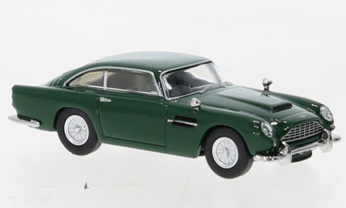 Brekina Automodelle 15226 1964 Aston Martin DB Coupe - Assembled -- Green, HO Scale