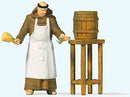 Preiser HO 28218 Friar Tapping Beer, Individual Figure