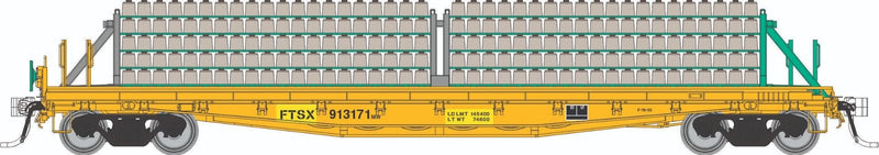 PREORDER Rapido HO 138306 F30D 50' Tie Car Set, Fairmont Tamper MOW (6-Pack)