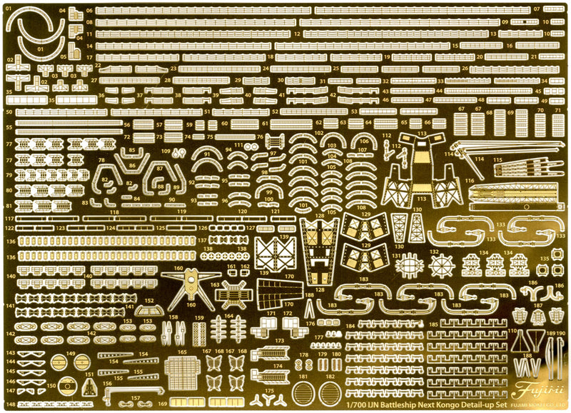 Fujimi 1/700 IJN Battleship Kongo w/Photo-Etched Parts