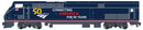 Athearn Genesis HO G81314 P42, Amtrak (50th Anniversary Midnight Blue)