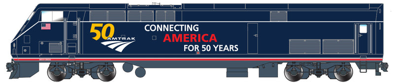 Athearn Genesis HO G81314 P42, Amtrak (50th Anniversary Midnight Blue)