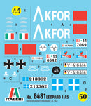 Italeri 6481 LEOPARD 1 A5 1:35