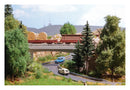 PREORDER Busch N 8152 Concrete Road Overpass Kit, 5-5/16 x 1-7/8 x 1-3/4" 13.5 x 4.8 x 4.5cm