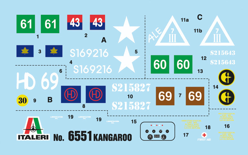 Italeri 6551 - SCALE 1 : 35 KANGAROO