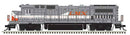 Atlas HO 10004349 GE Dash 8-40B with Front Ditch Lights Locomotive Master Silver, LMX General Electric Leasing