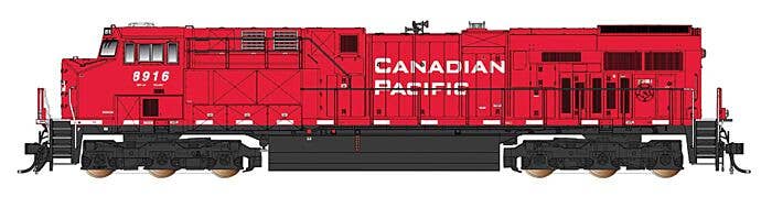 PREORDER Intermountain HO 49784 GE ES44AC GEVO Locomotive, Canadian Pacific (DCC Equipped)