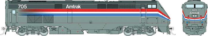 PREORDER Rapido HO 85503 GE P32AC-DM Locomotive, Amtrak