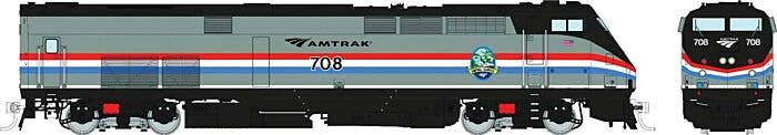 PREORDER Rapido HO 85505 GE P32AC-DM Locomotive, Amtrak