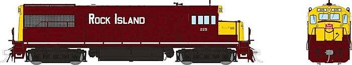 Rapido HO 35059 GE U25B Low Hood Locomotive, Rock Island
