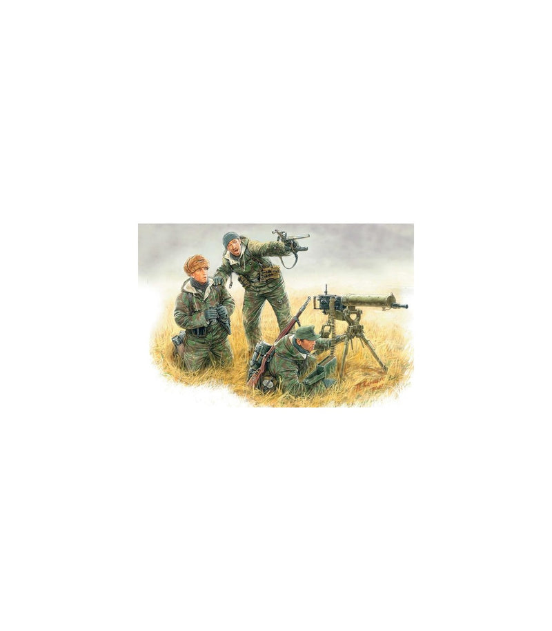 MASTER BOX German machinegun crew, Eastern front, Kurland, 1944