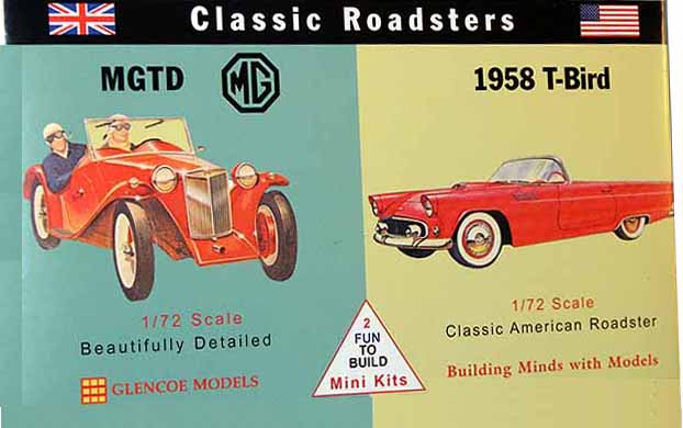 Glencoe Models 3606 Classic Roadsters Minis