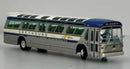Iconic Replicas HO 753165 GM SDH-5307 New Look Suburban Bus, Lighted, Assembled, Greyhound