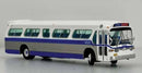 Iconic Replicas HO 753166 GM SDH-5307 New Look Suburban Bus, Lighted, Assembled, New York MTA