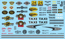 Gofer Racing 11059 Taxis Decals