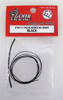 Gofer Racing 16111 Plug Wires w/boot Black