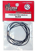 Gofer Racing 16202 Battery Cables Black