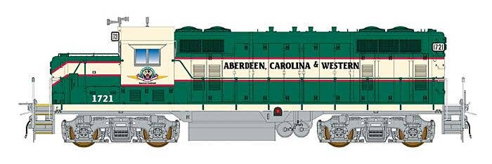 Intermountain HO 49835 GP16 with, Aberdeen, Carolina & Western (DCC Equipped)