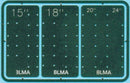 Atlas N BLMA57 Grab Iron Drill Templates, 4 Sizes