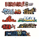 Blair Line HO 2244 Graffiti Decals Mega Set, Set