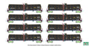 Kato N 1064801 Greenbrier Tank Car 8 Pack, Greenbrier Leasing GBRX Set
