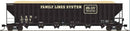 PREORDER Trainworx N 27009-11 Greenville 7000-Cubic Foot Wood Chip Hopper, Family Lines L&N