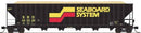 PREORDER Trainworx N 27051-02 Greenville 7000-Cubic Foot Wood Chip Hopper, Seaboard System